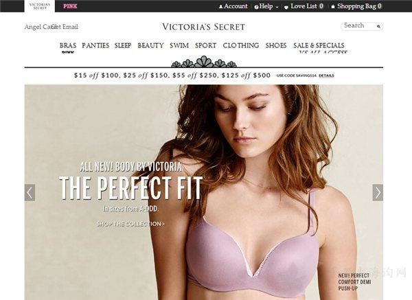 Victoria's Secret维多利亚的秘密官网下单攻略