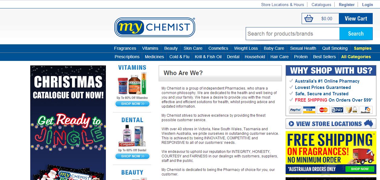 My Chemist澳洲0