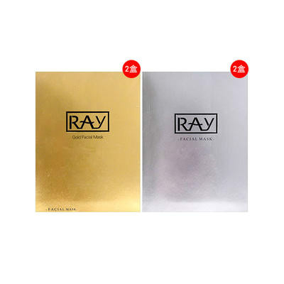 【海豚村】【包邮装】RAY 蚕丝面膜 4*10片/盒+A.H.C 第四代眼霜 2*3/支等