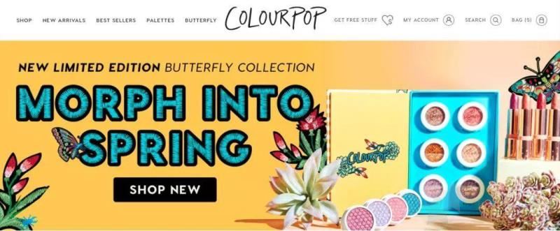 卡拉泡泡colourpop美国官网海淘攻略下单教程