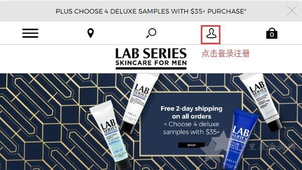 朗仕Lab Series美国官网洗面奶购买教程手机版