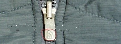 北面The North Face 羽绒服怎么辨别真假，户外衣服细节签别1