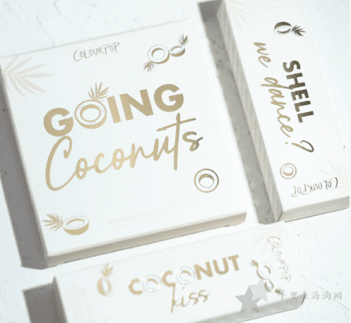 卡拉泡泡Colourpop椰子盘Going Coconuts试色最新测评