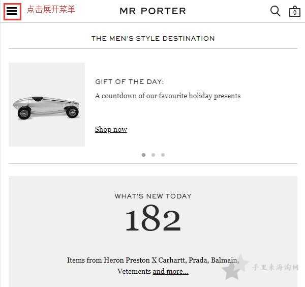 MR PORTER海淘攻略,MR PORTER官网下单教程