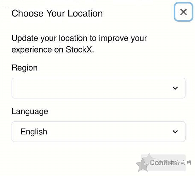 StockX官网如何设置中文界面,StockX官网中文版设置方法1